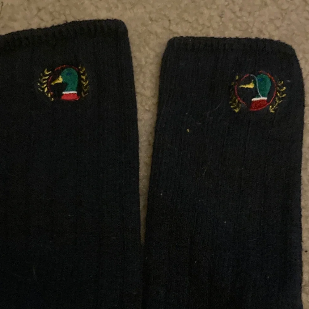 Drake Charcoal and Navy Athletic Socks